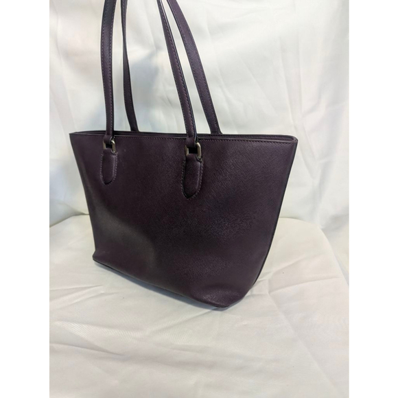 Kate Spade Dally Laurel Saffiano Leather Tote Plum Medium - Picture 6 of 16